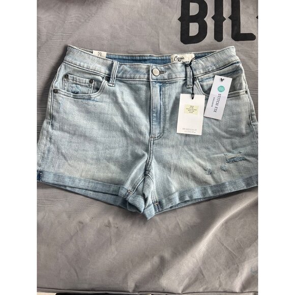NWT Stitch Fix Denim Exclusive Shorts Light wash size 29  summuer boho trendy - Picture 1 of 6
